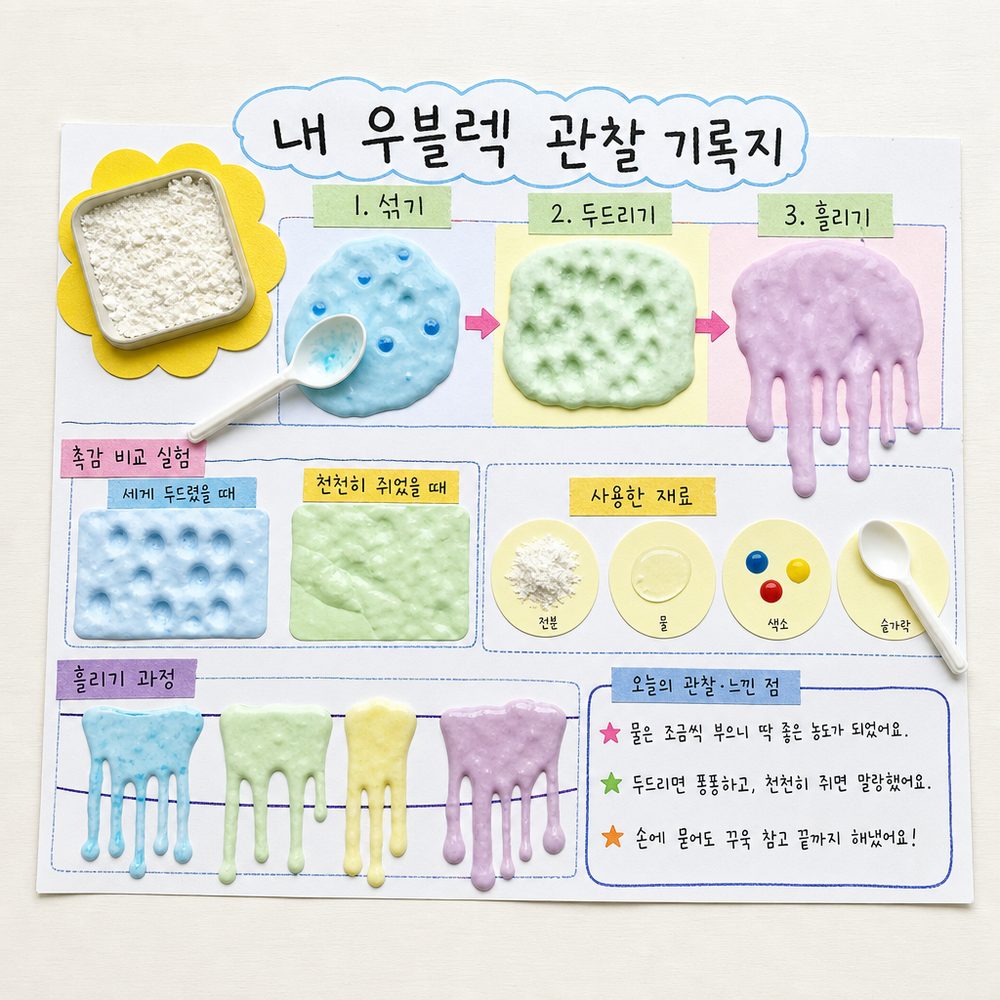 내 우블렉 관찰 기록지