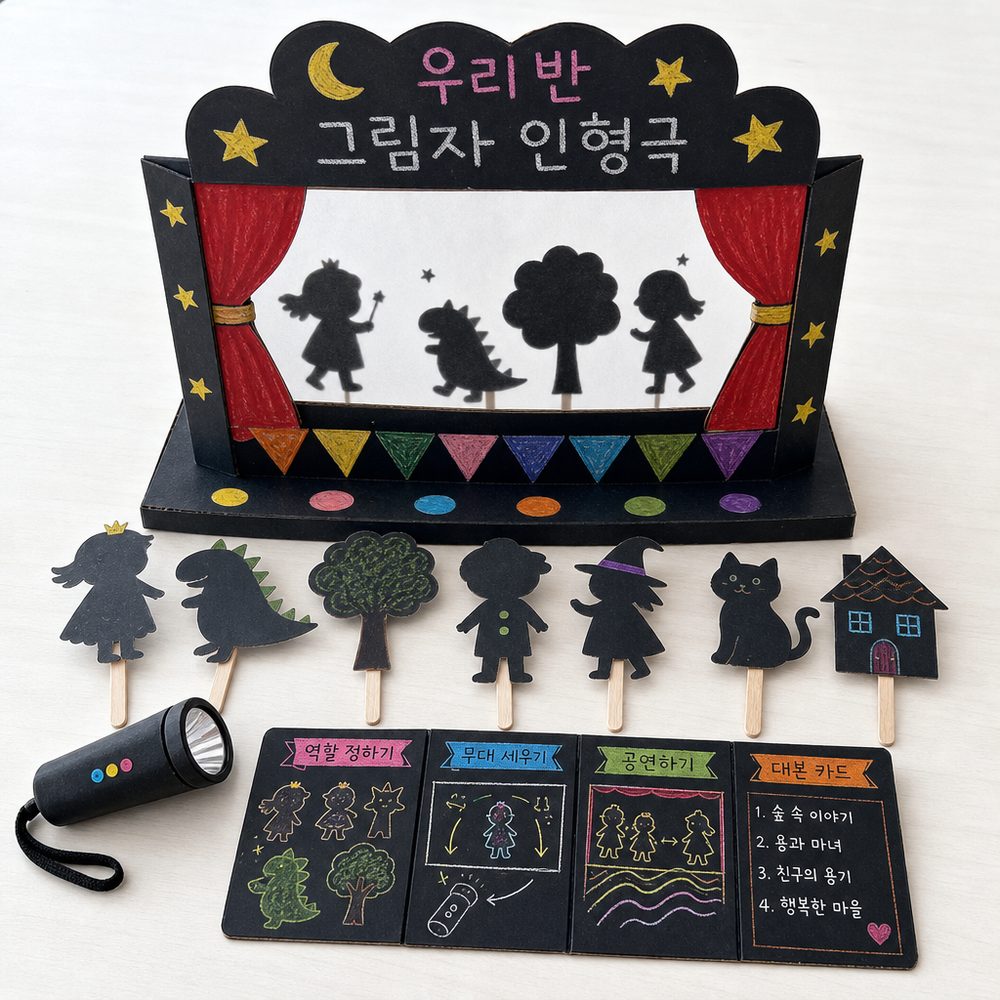 우리반 그림자 인형극