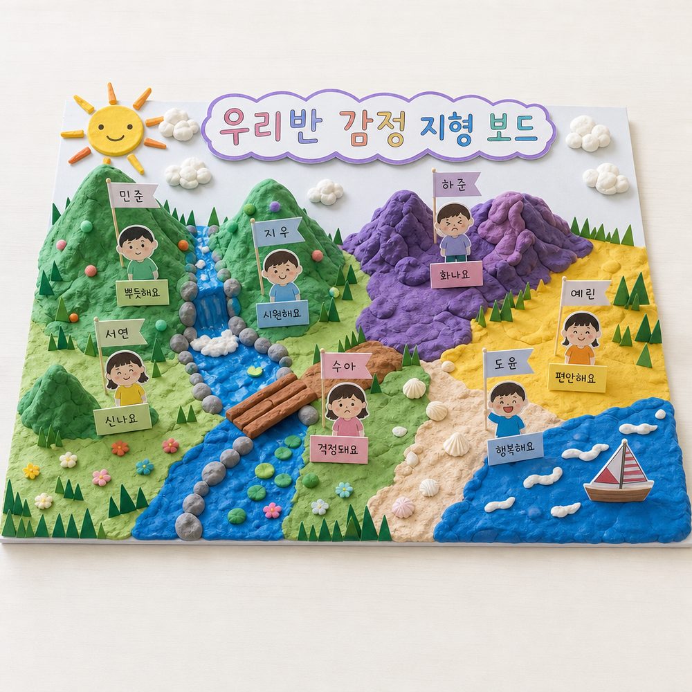 우리반 감정 지형 보드