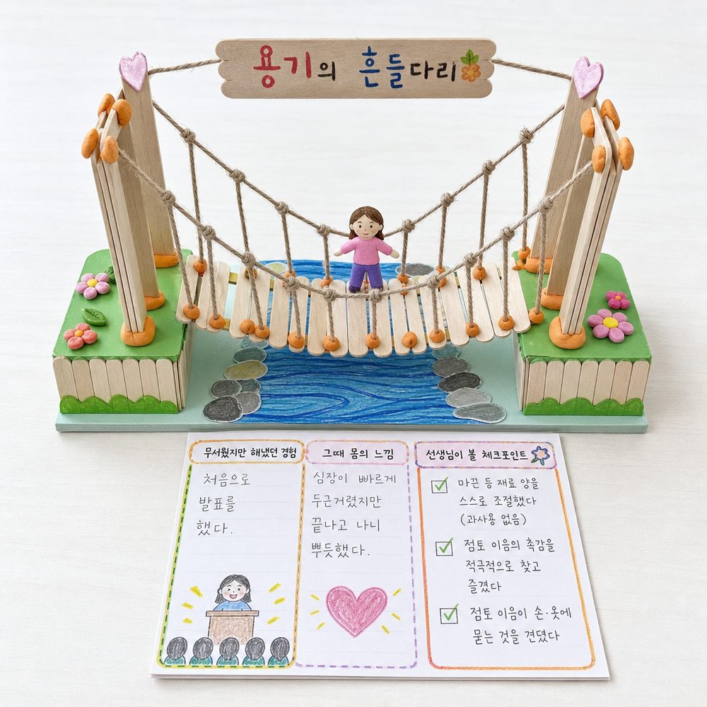 용기의 흔들다리