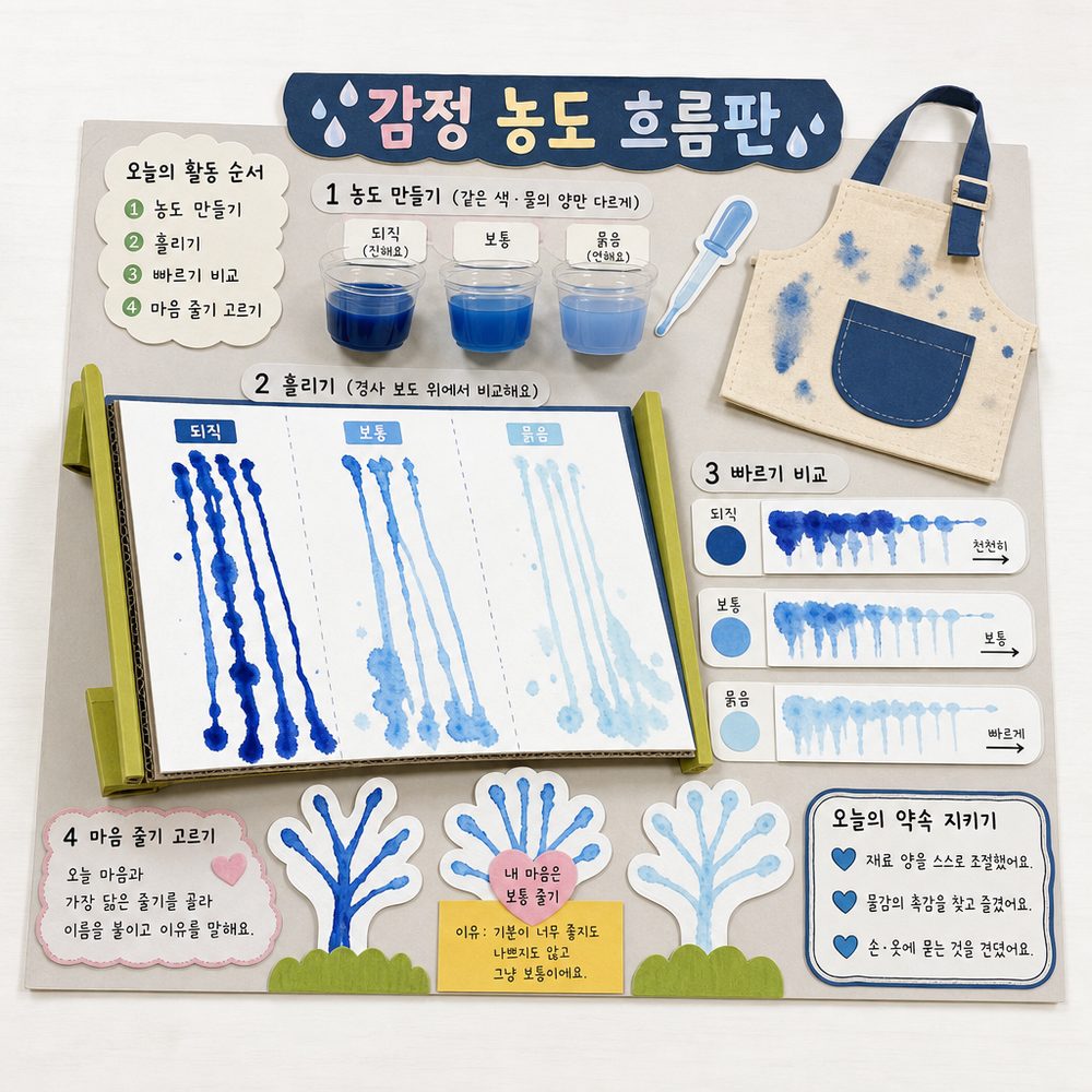 감정 농도 흐름판