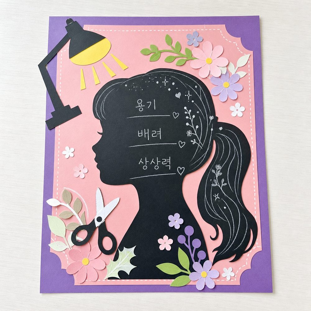 내 실루엣 초상