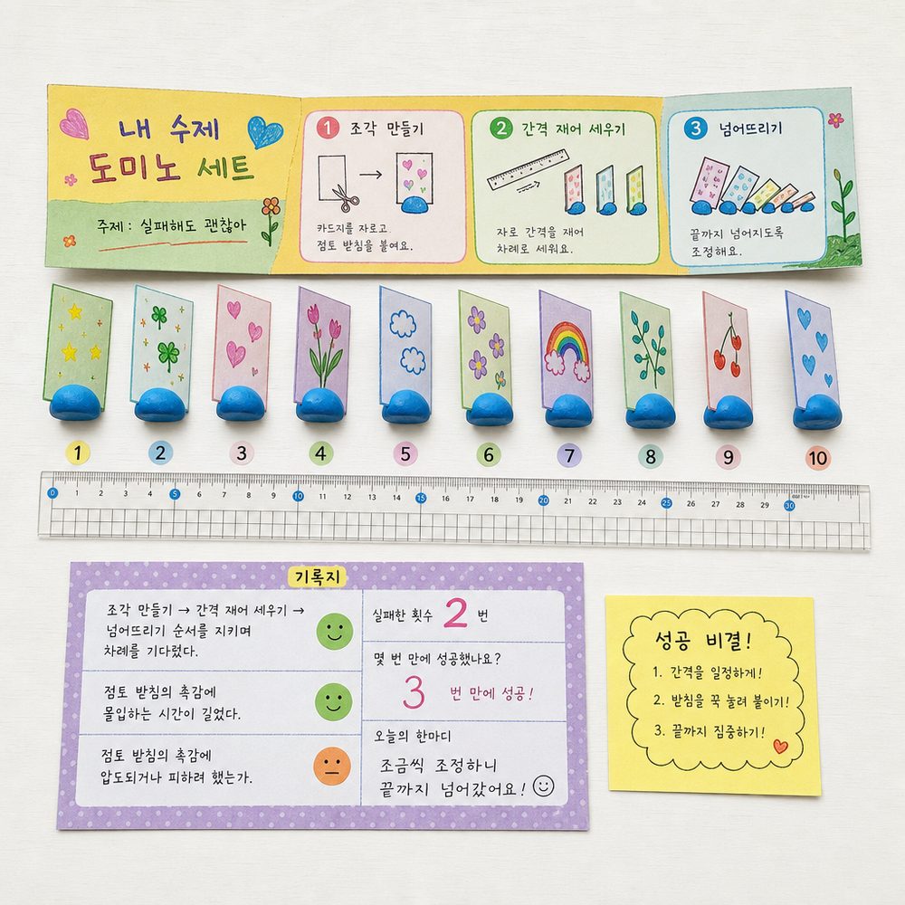 내 수제 도미노 세트