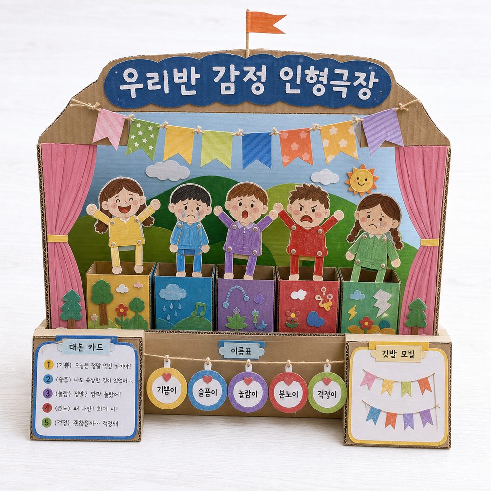 우리반 감정 인형극장