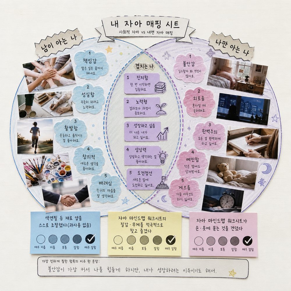 내 자아 매핑 시트