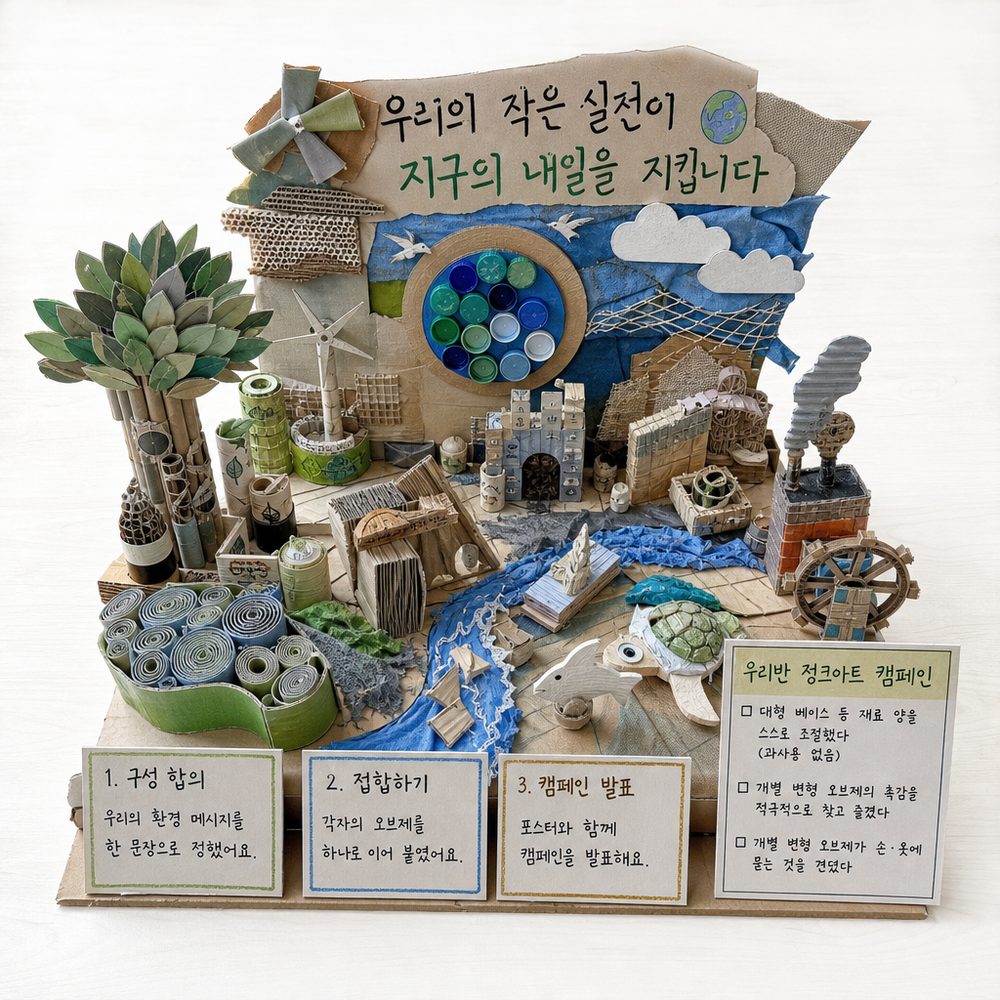 우리반 정크아트 캠페인